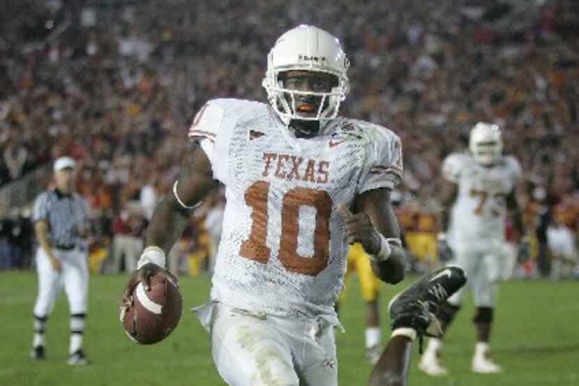 1. Vince Young, QB, Texas: Numbers-for-numbers, Young may not even be the best player in UT...