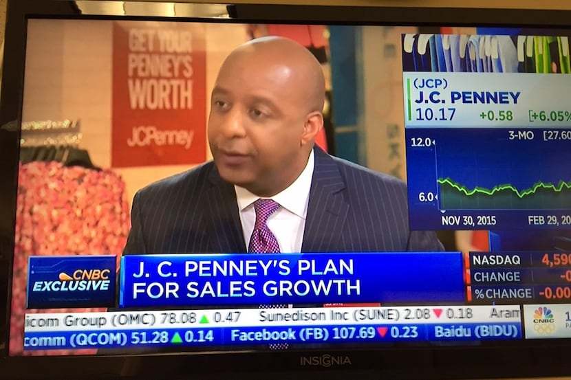  J.C. Penney CEO Marvin Ellison appears on CNBC' Power Lunch on Feb. 29, 2016.