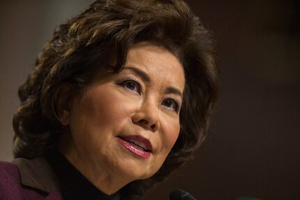 Transportation Secretary Elaine Chao. (AP Photo/Zach Gibson, File)