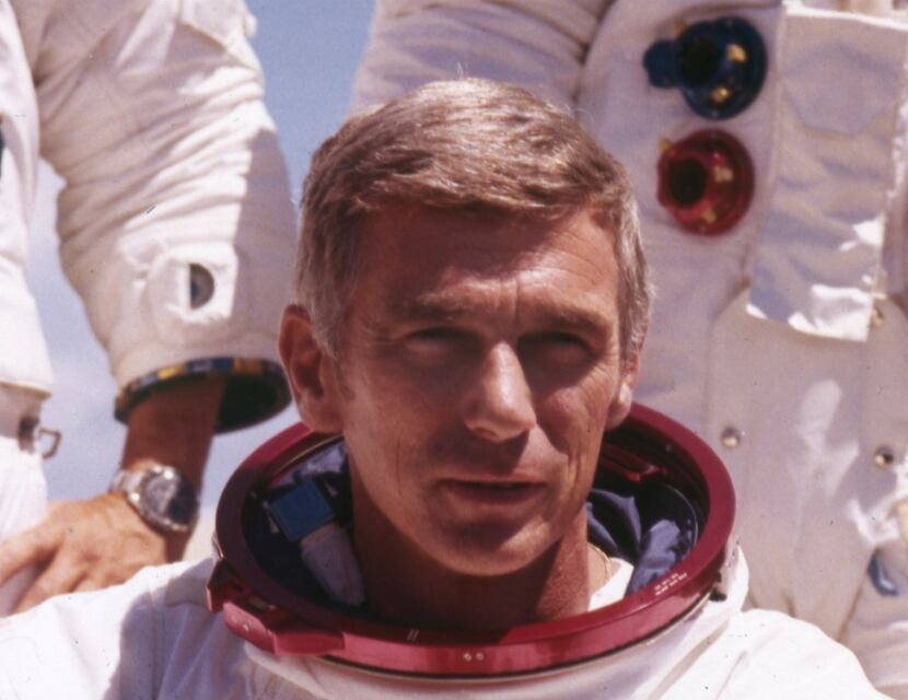 Cernan was one of only three people to voyage twice to the moon -- either to its surface or...