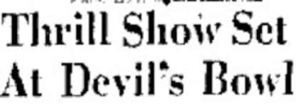 Dallas Morning News headline from May 1, 1962.
