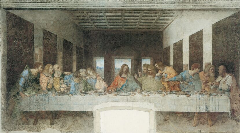 The Last Supper, by Leonardo Da Vinci. From Walter Isaacson's Leonardo Da Vinci.  