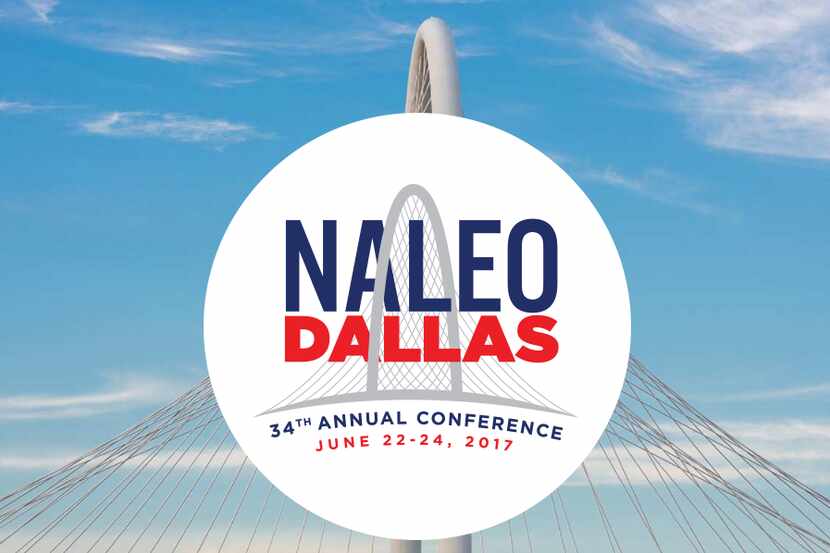 El logotipo de la conferencia del 2017 de NALEO que se celebrará en Dallas. (NALEO/CORTESÍA)
