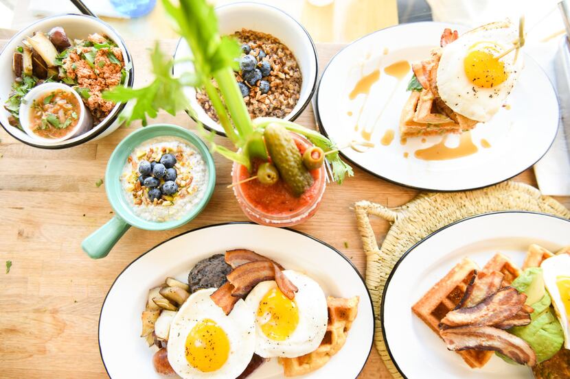 Gather Kitchen at Preston Road and Northwest Highway in Dallas will start offering brunch on...