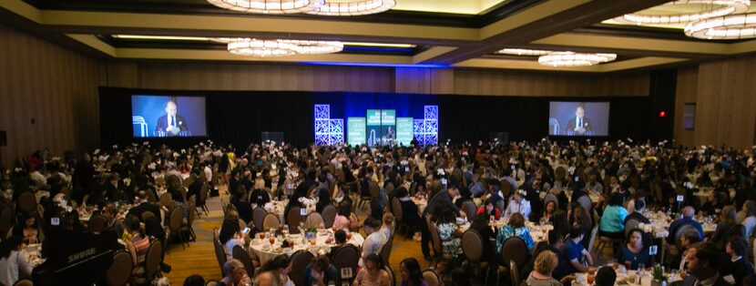 The Dallas Mayor's Intern Fellows Program celebratory lunch at the Omni Dallas Hotel on...