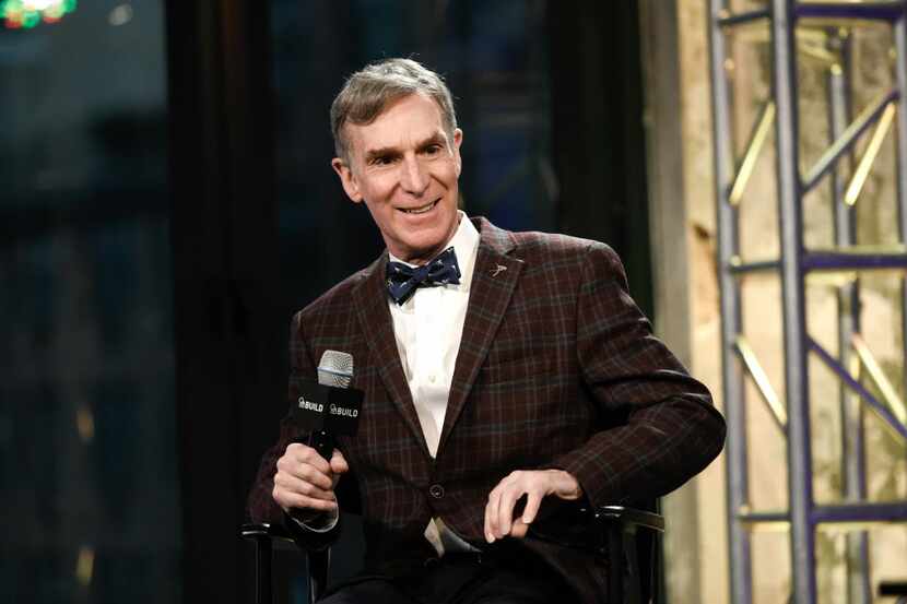 FILE - In this Dec. 17, 2015 file photo, Bill Nye, the Science Guy, participates in AOL's...