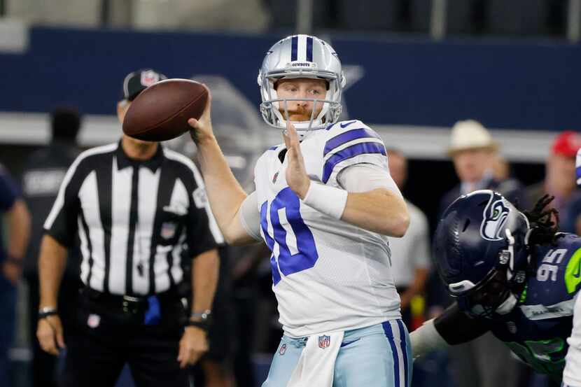 Cooper Rush será el mariscal de los Cowboys de Dallas mientras Dak Prescott se recupera de...