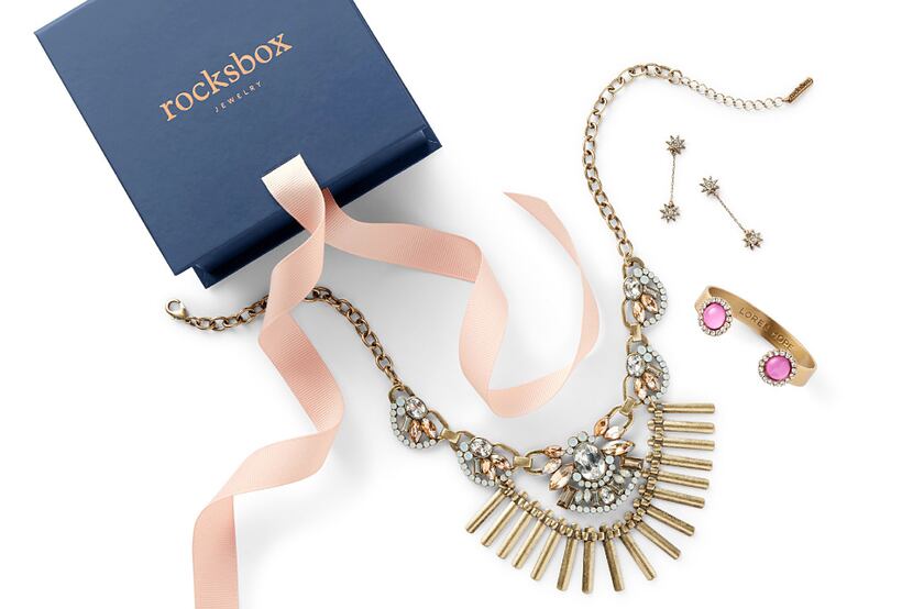 Rocksbox.com, a rental jewelry subscription service, allows shoppers to get three items per...