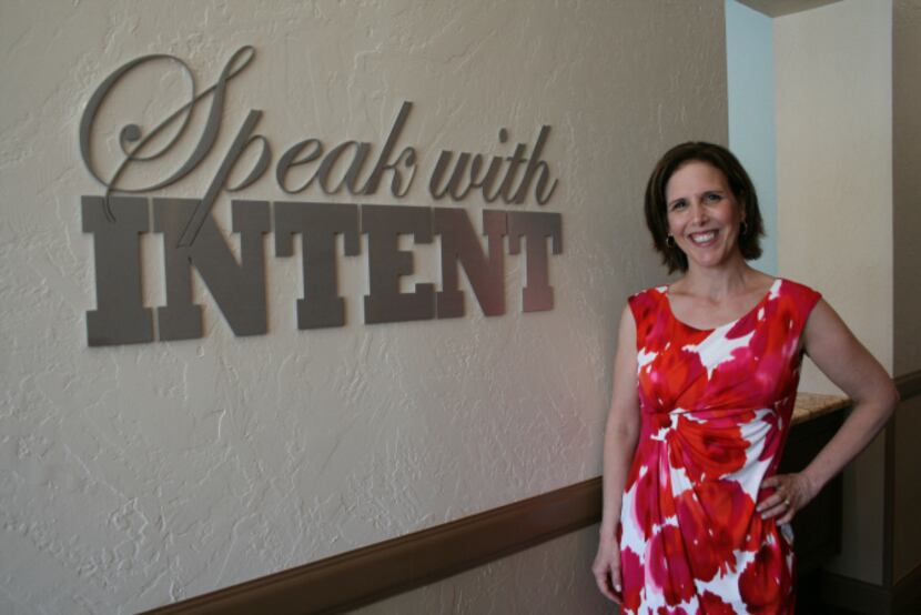 "Speak with intent," is one of the phrases Samantha Elandary, founder and CEO of the...