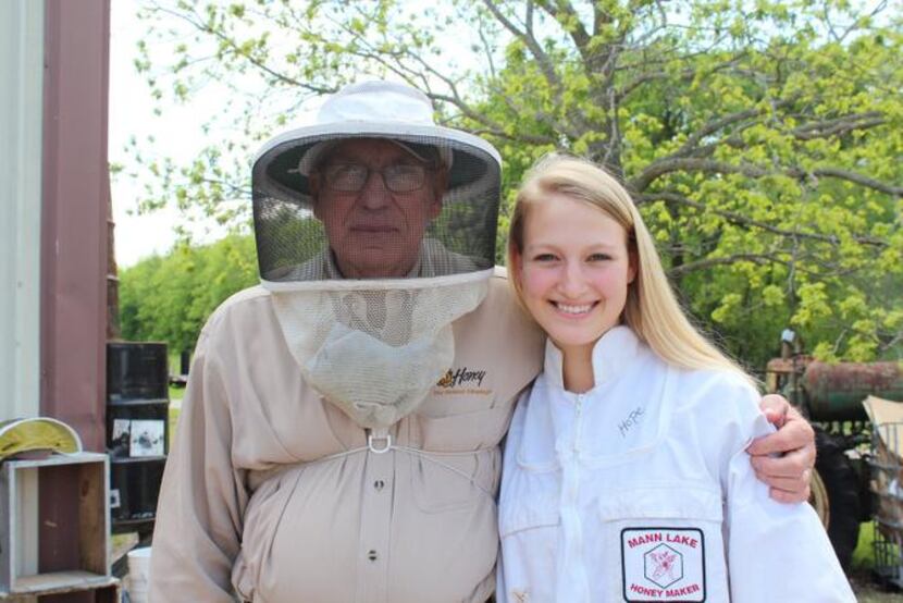
John Talbert, who serves on the Collin County Hobby Beekeepers Association board, has...