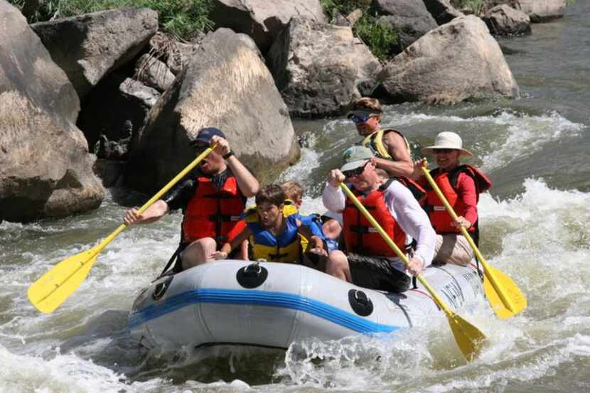 
Whitewater rafting is one of the fitness-focused adventure activities for families from...
