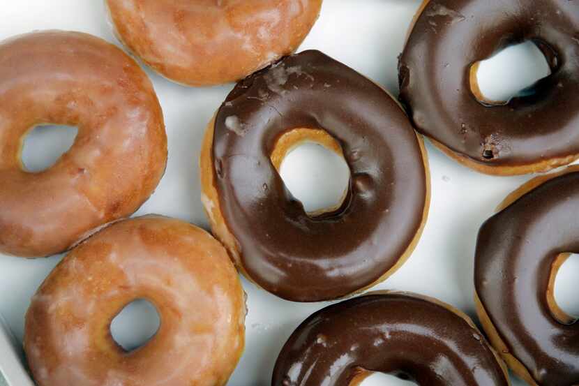 Krispy Kreme's signature glazed doughnuts are free for those in Dallas-Fort Worth who have...