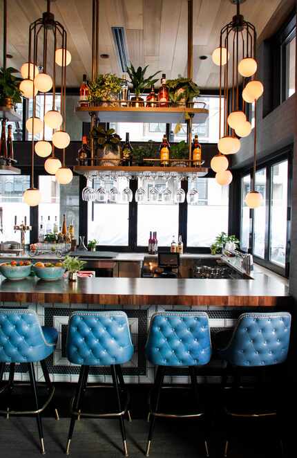 The vibe at The Henry is "Ralph Lauren meets post modern," says restaurateur Sam Fox.
