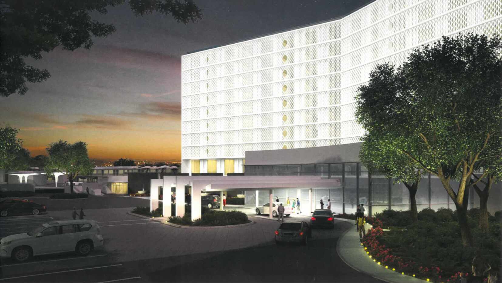 Centurion American Development Group is restoring the Cabana Hotel just west of downtown...