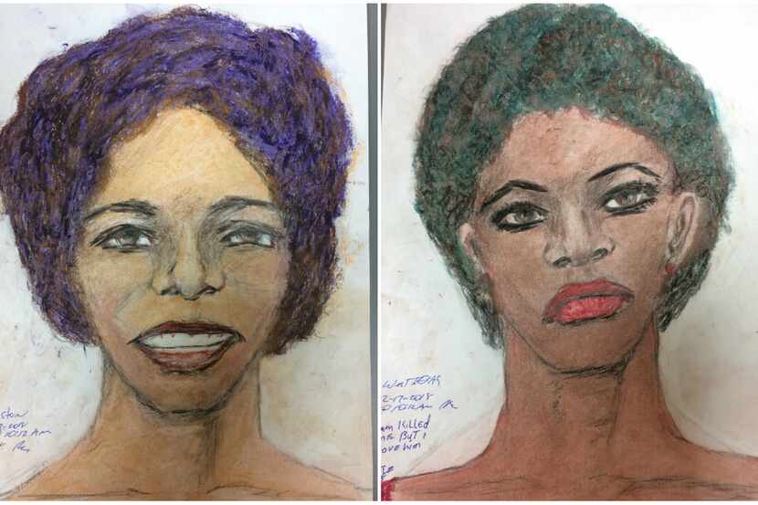 The FBI released 16 sketches made by convicted serial killer Samuel Little, including those...