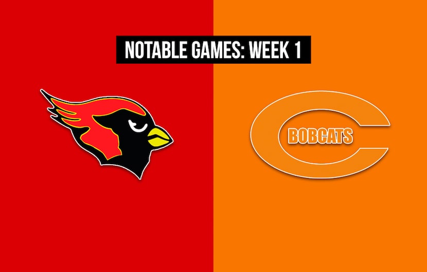 Notable games, Week 1 of the 2020 season: Melissa vs. Celina.