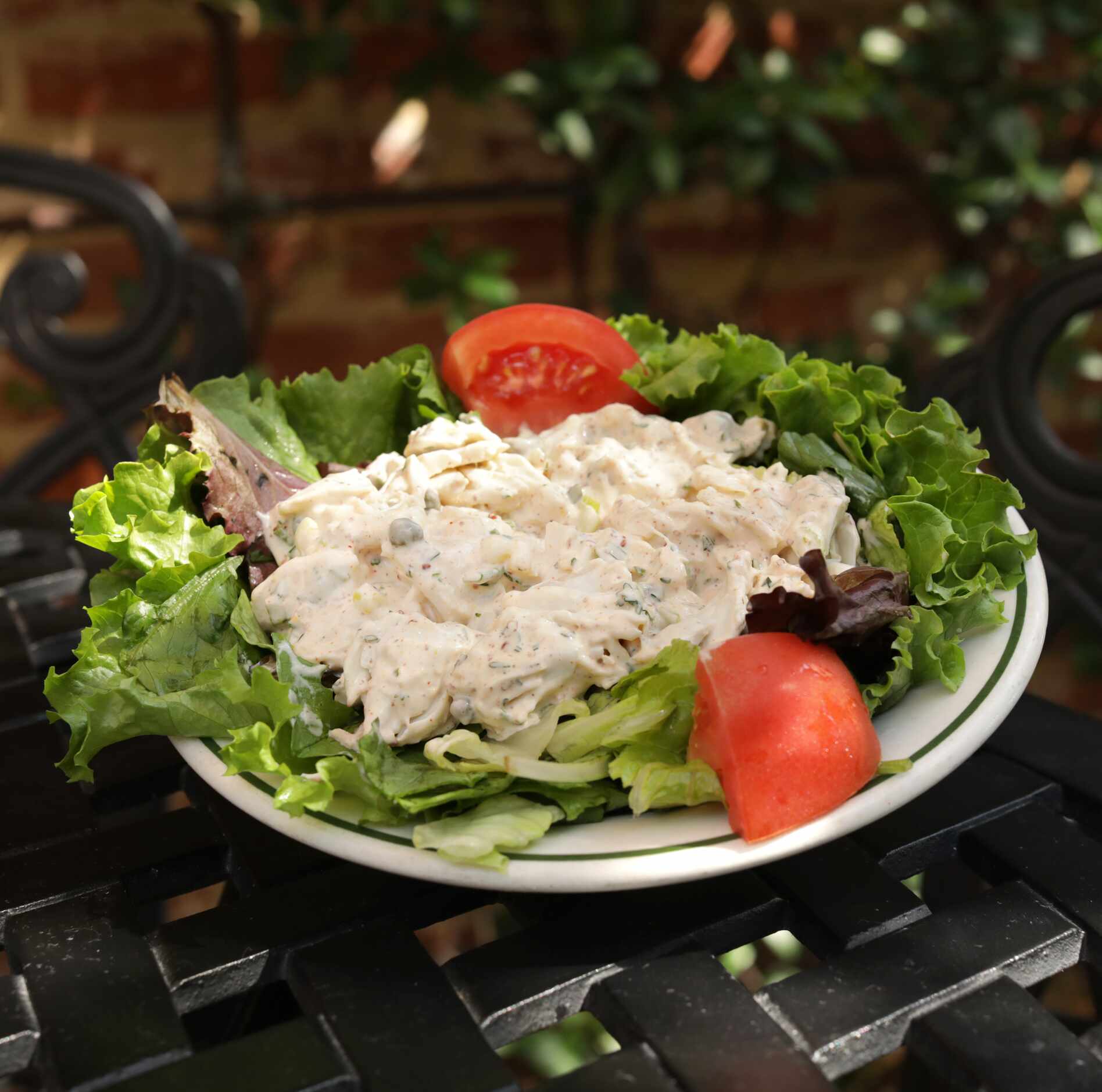 The jumbo lump crab meat maison salad is a favorite of Mary Kay Story, who is owner Herb...