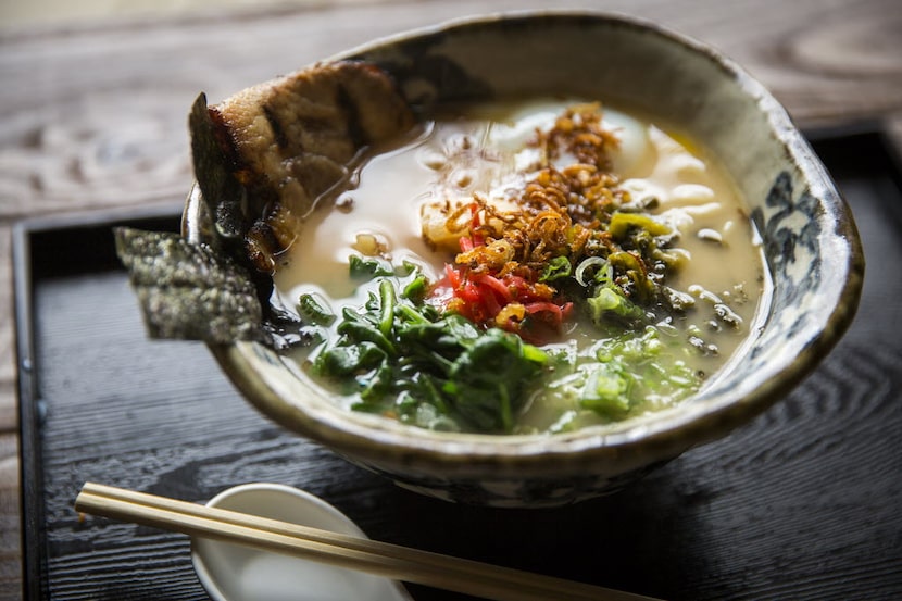 Tonkotsu ramen at Ten