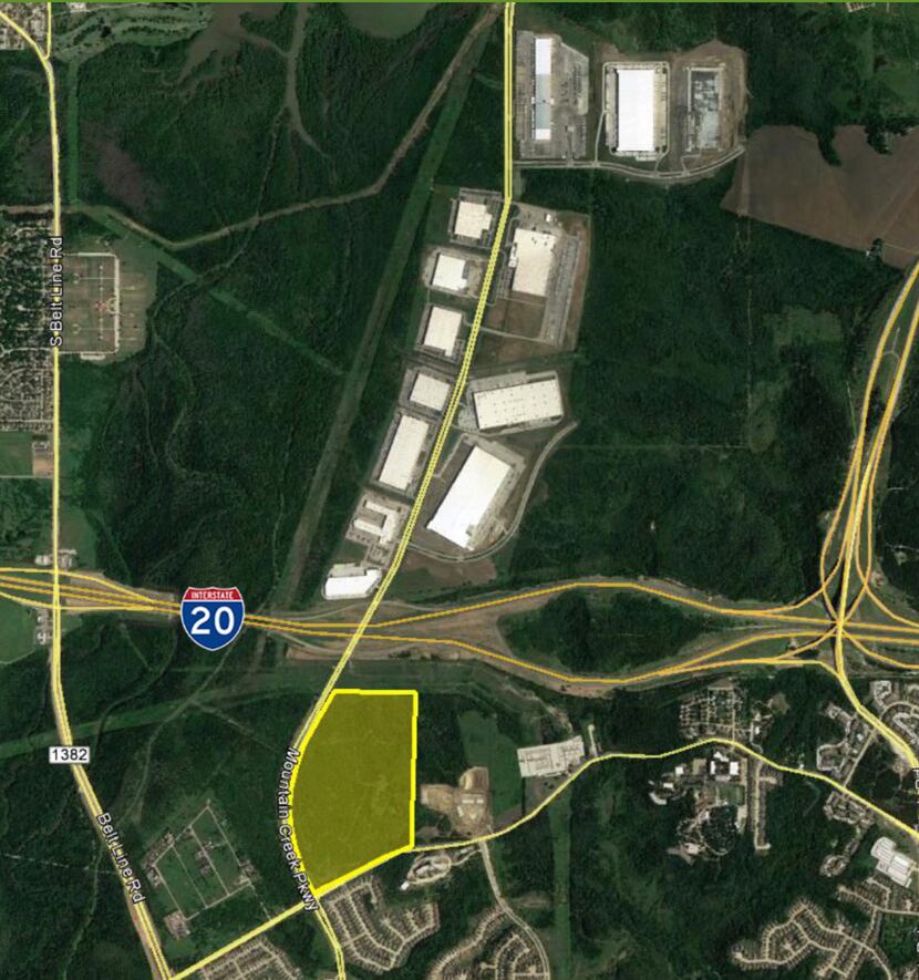 First Industrial's new shipping hub is just south of I-20.
