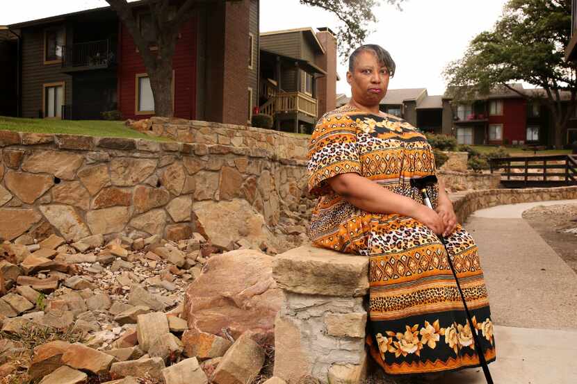 Sacharazonta Rooters faced eviction after falling behind on her rent. Once she got behind,...