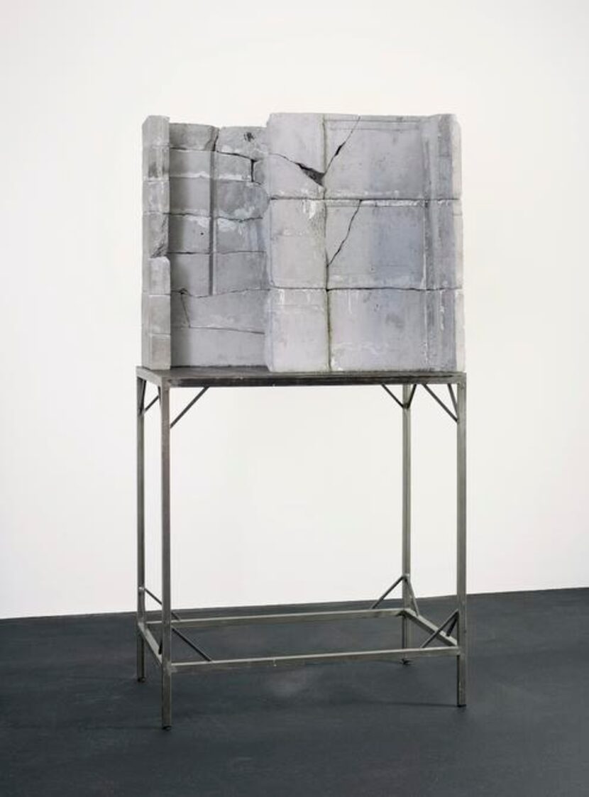 
Door (T r), 1988 Isa Genzken Concrete and steel Overall: 93 x 28 x 46 3/4 in. (2 m 36.221...