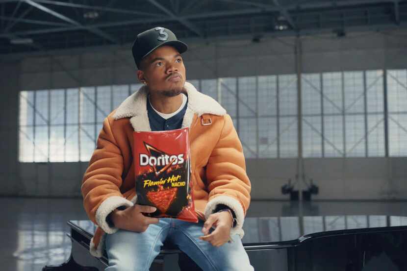 Chance the Rapper appears in a Doritos commercial that's set to run during the Super Bowl.