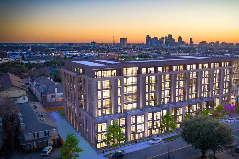 New rental project off Greenville Avenue will have more than 230 apartments.