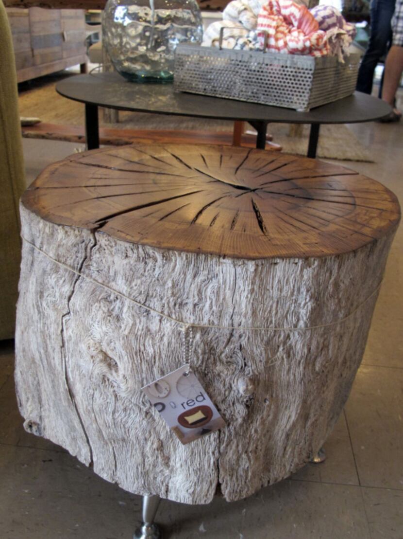 Oak Tree Coffee Table at Red, a home decor store in Fredericksburg.