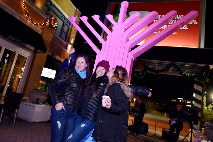Intown Chabad's big pink menorah will be lit on the first night of Hanukkah at an event...