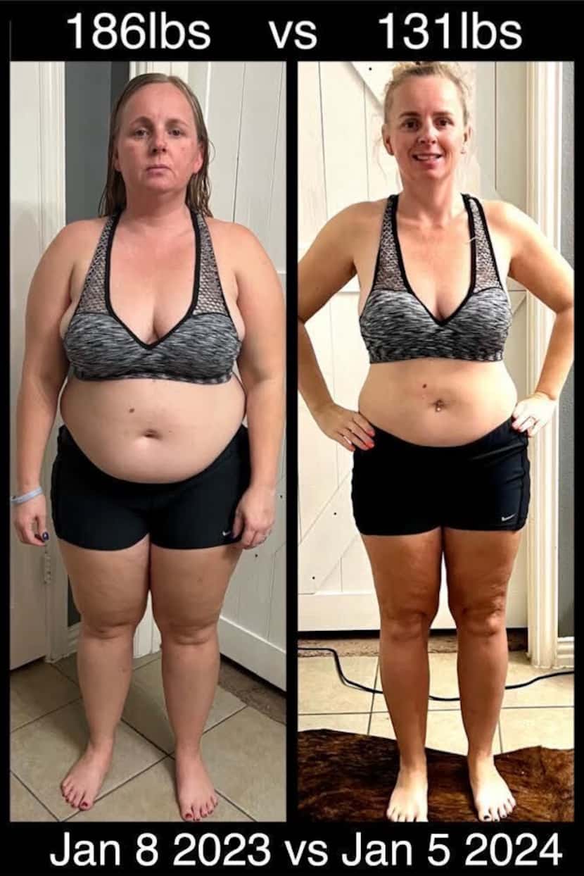Joelle Potter has dropped significant weight over the past year since using compounded...