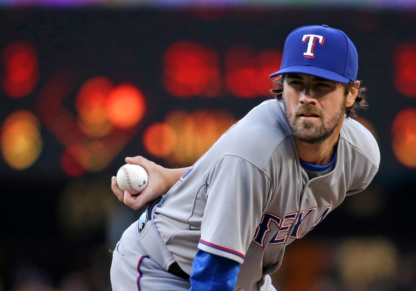 Rangers' fiery competitor Cole Hamels is far from his early