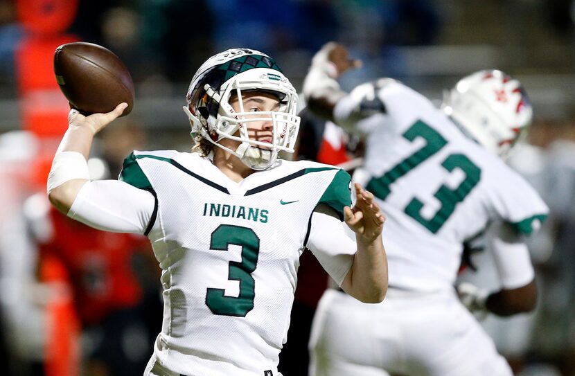 Mansfield Legacy Waxahachie in the second half at Vernon Newsom Stadium in Mansfield, Texas,...