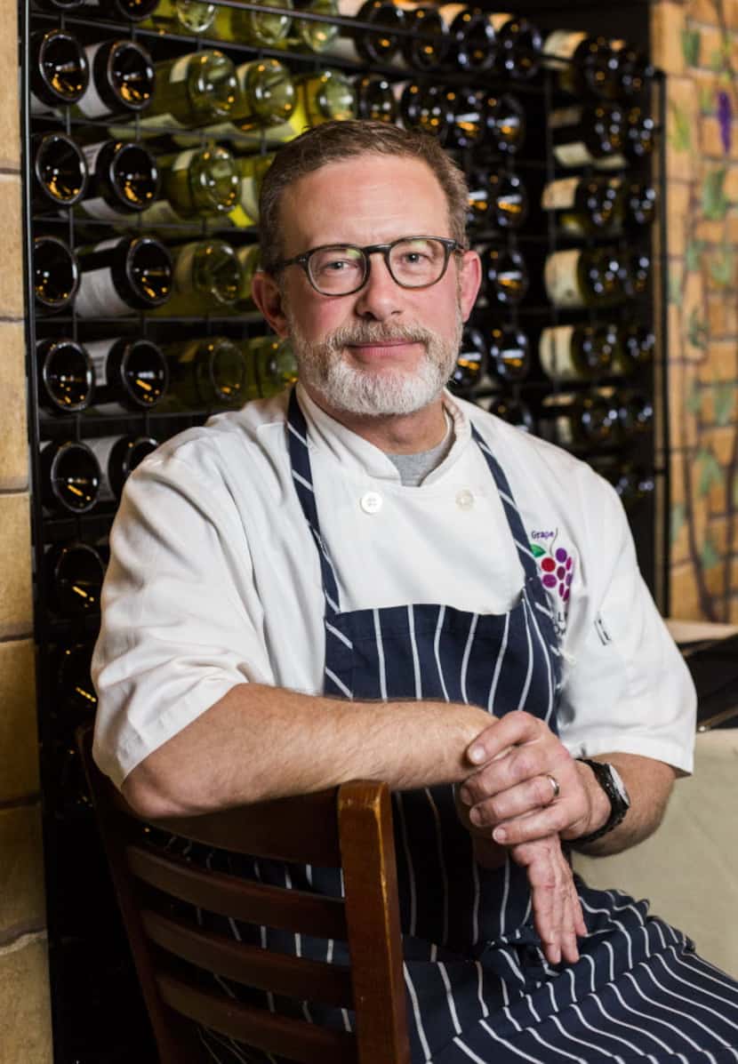 Brian Luscher, owner of The Grape restaurant.
