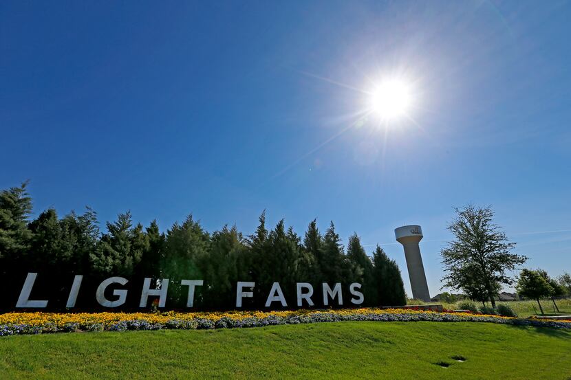 Developers of the Light Farms community in Celina are planning a neighborhood for baby...