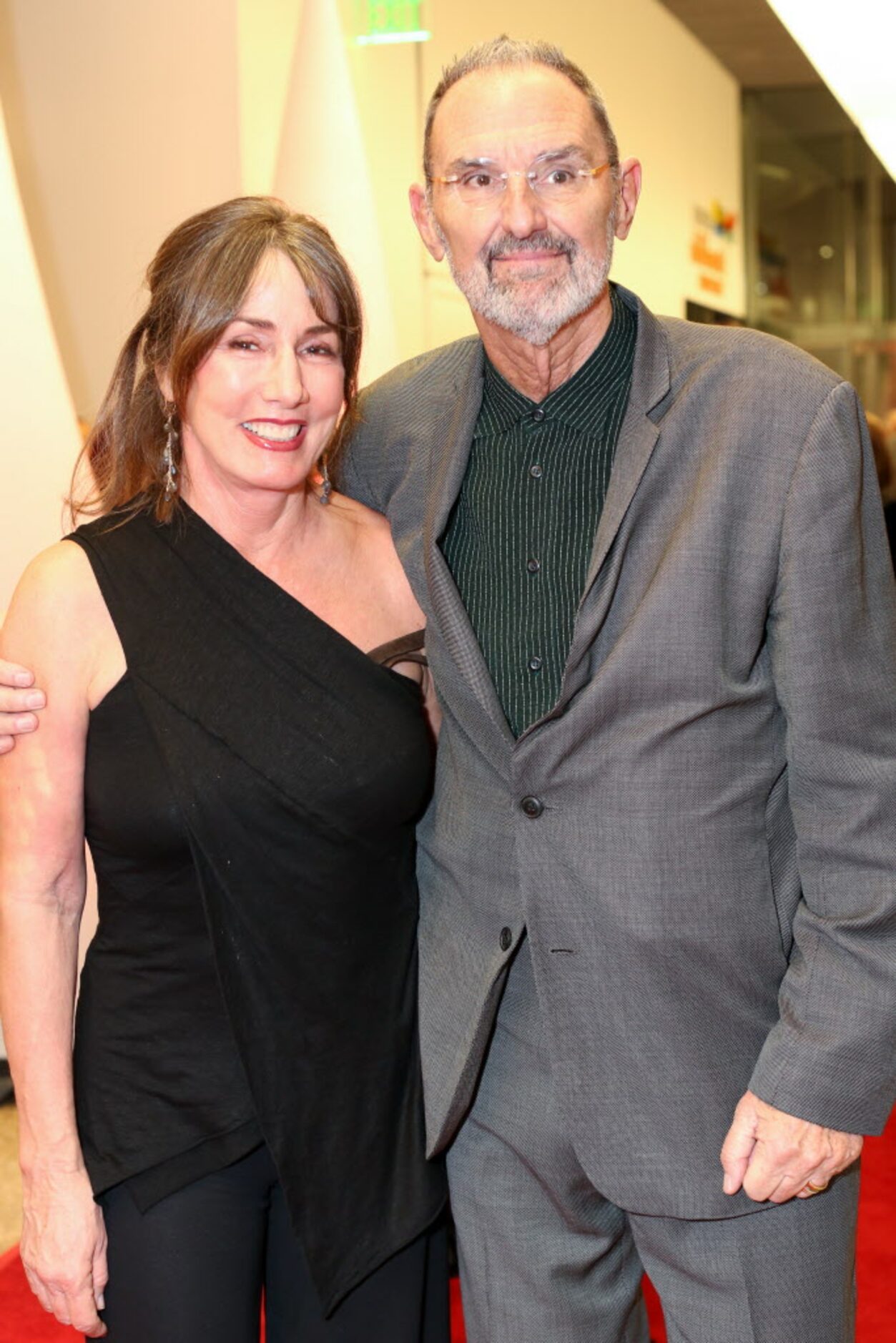 Blythe Alison-Mayne and Thom Mayne at the Pre-Party for the "Night at the Museum 2012" event...