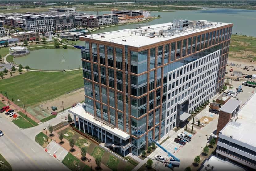 The new 2999 Olympus office tower is the latest addition to the Cypress Waters development.