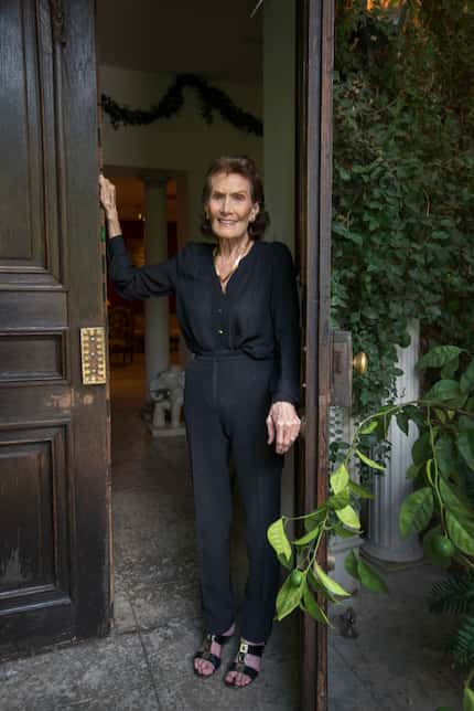 Betty Gertz at the door of East and Orient Company. (Robert W. Hart/Special Contributor)