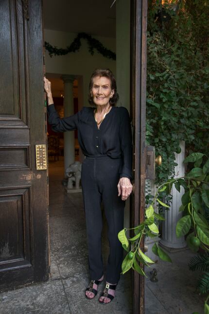 Betty Gertz at the door of East and Orient Company. (Robert W. Hart/Special Contributor)