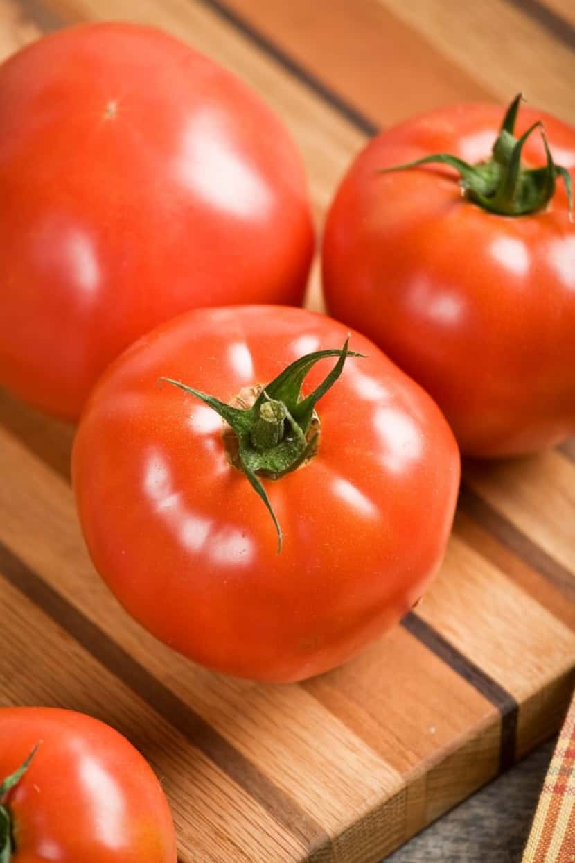 The 'Celebrity' tomato is a mid-early determinate variety that starts producing in about 70...