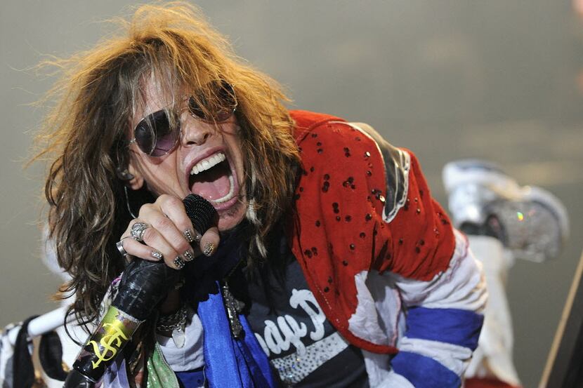 ORG XMIT: MABOH501 FILE - In this Aug. 14, 2010 photo, Steven Tyler performs with Aerosmith...