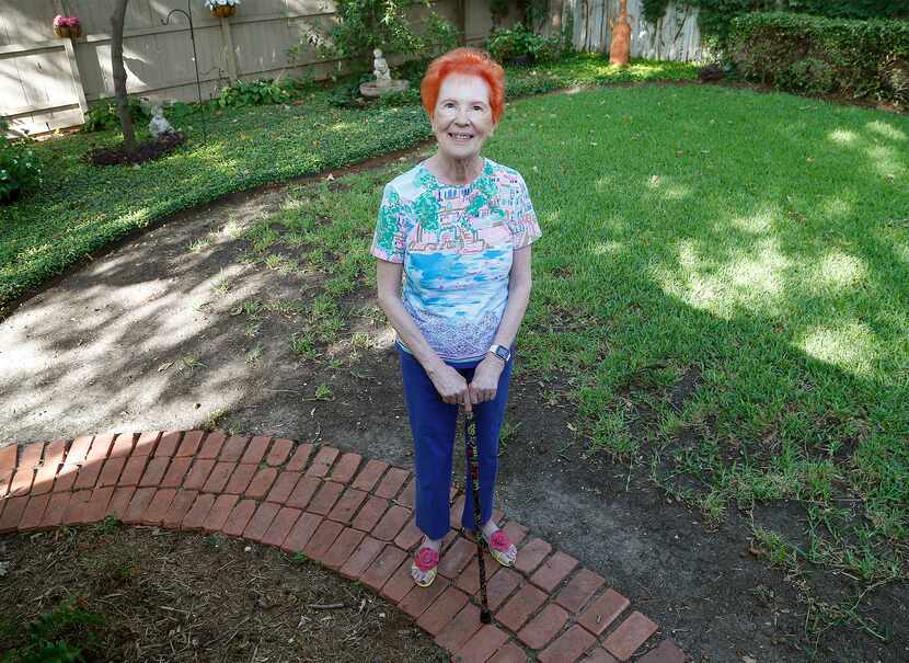 Gayle Kesinger, 81, at her home in Dallas on Wednesday, September 18, 2019, is required to...