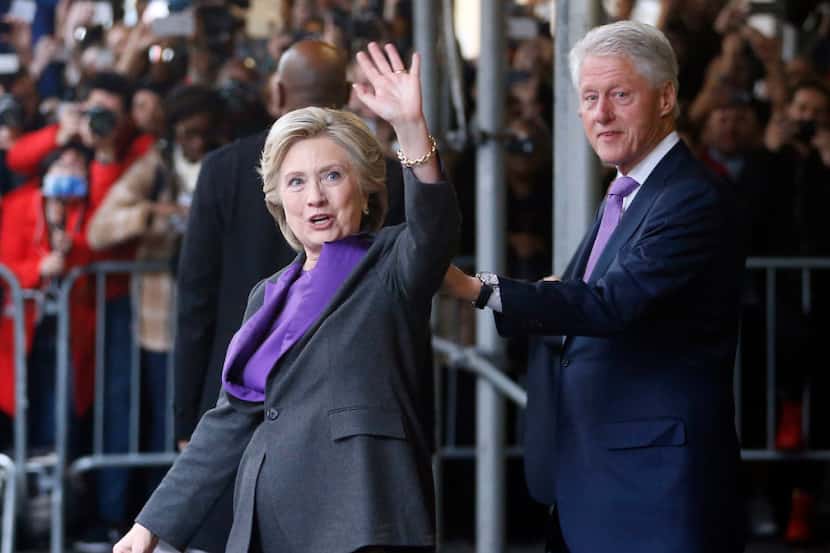Hillary Clinton and former President Bill Clinton will likely fade from the political scene...