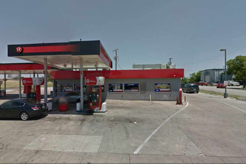  An armed robbery was interrupted early Sunday at the gas station and convenience store at...