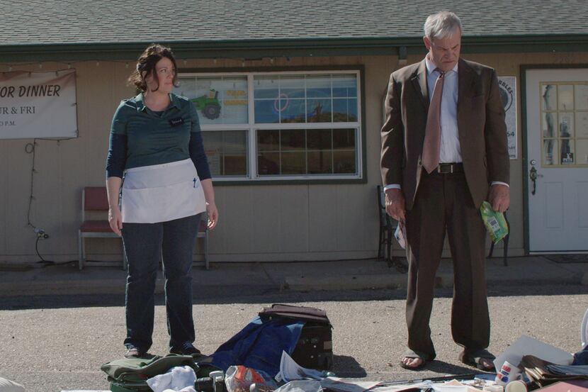 Donna (Laura Carson) and Bob (Tim Brennen) star in "Dime Short," which will screen at the...