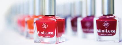 According to a PR rep, MiniLuxe nail polish contains no formaldehyde, dibutyl phthalates,...