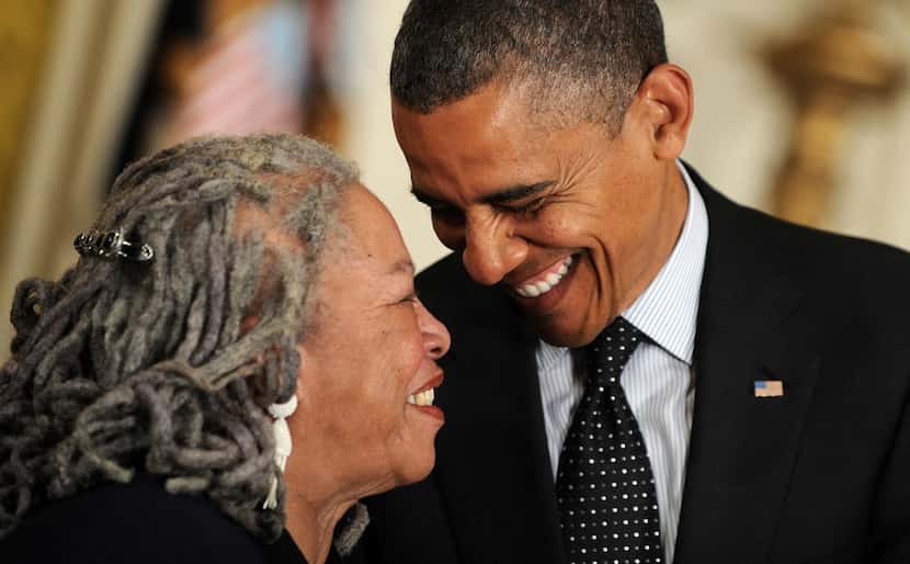 Author Toni Morrison was awarded the Presidential Medal of Freedom from President Barack...