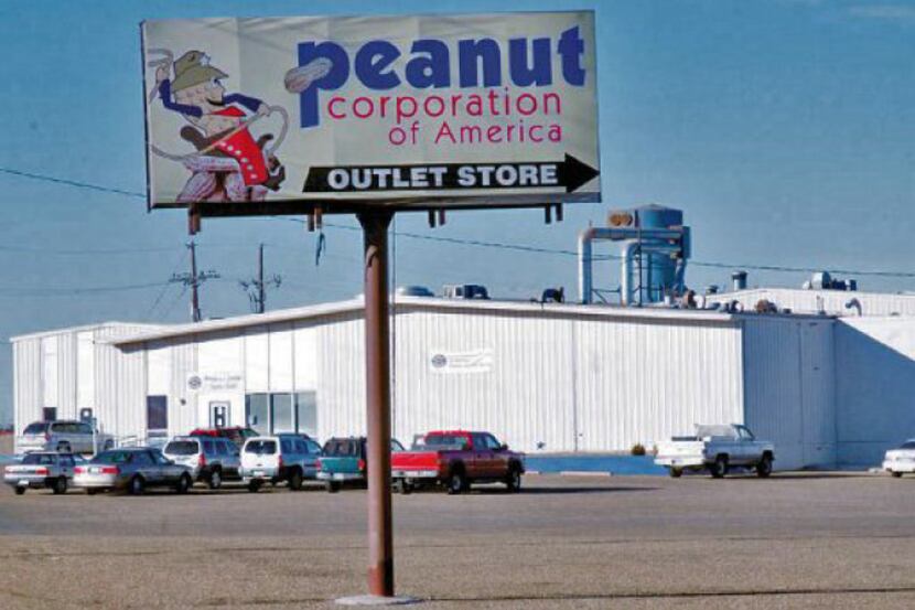 This Feb. 3, 2009, file photo shows the Peanut Corporation of America processing plant in...