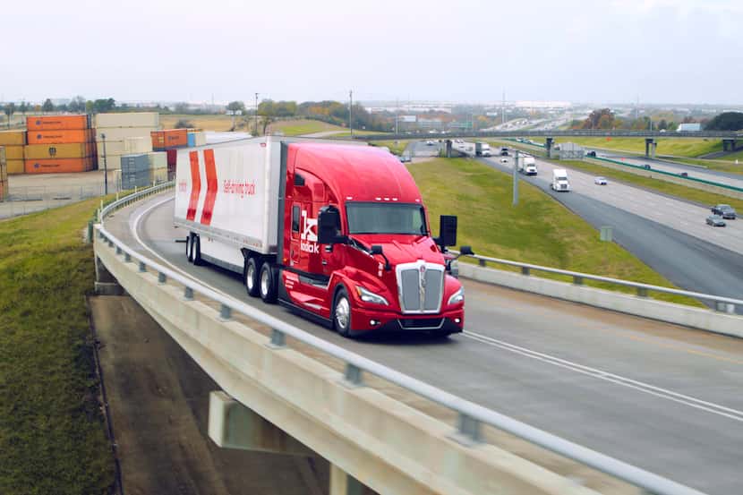 Kodiak Robotics unveiled the latest model of its self-driving truck this week.