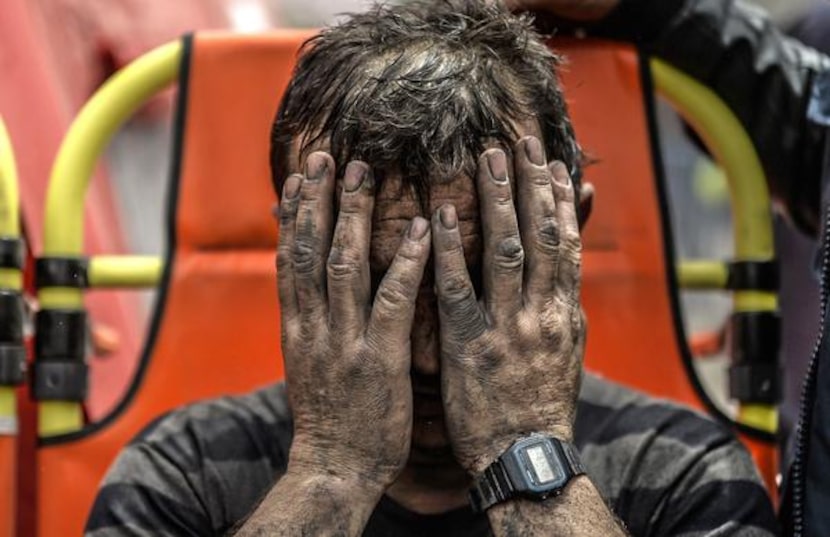 
A miner is overcome by fumes while searching for co-workers who may be underground....