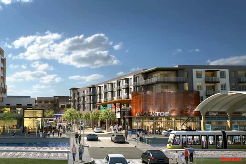  Along with Pioneer Natural Resources' offices, Hidden Ridge will include apartments, shops,...
